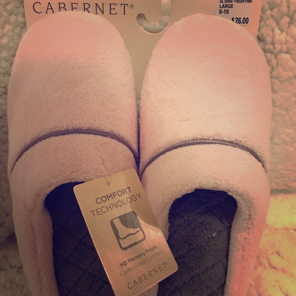 Cabernet Brand HD Memory Foam Slippers